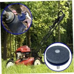 Meule Tondeuse Tondeuse Lame Sharpener Tondeuse à Gazon Pour Perceuse Perceuse à Main Tondeuse à Gazon Affûteur Moulin à Roue Pierre Blue 1 Pc,70g -Flore Riche Soldes Magasin 100343615 3