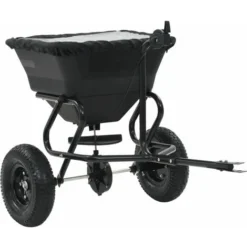 Distributeur De Sel Remorqué PVC Et Acier 125 X 74 X 79 Cm 45 L VidaXL -Flore Riche Soldes Magasin 10259680 3