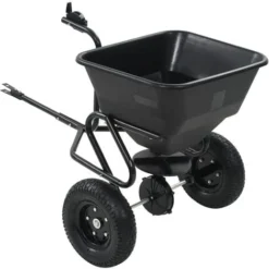 Distributeur De Sel Remorqué PVC Et Acier 125 X 74 X 79 Cm 45 L VidaXL -Flore Riche Soldes Magasin 10259680 5