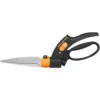Fiskars Cisaille à Gazon, Lames Rotatives, Mécanisme Anti-bourrage Servo-System, Longueur: 34,4 Cm, Lames En Acier/Poignées En Plastique, Noir/Orange, GS42, 1000589 -Flore Riche Soldes Magasin 10641591 1