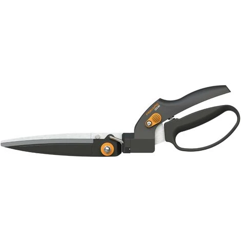 Fiskars GS40 Cisaille à Gazon, Orange/Gris, Lames En Acier Inoxydable Et Aux Poignées En Plastique Renforcé De Fibre De Verre, SmartFit, 1023632 3 Fiskars GS40 Cisaille à Gazon, Orange/Gris, Lames En Acier Inoxydable Et Aux Poignées En Plastique Renforcé De Fibre De Verre, SmartFit, 1023632