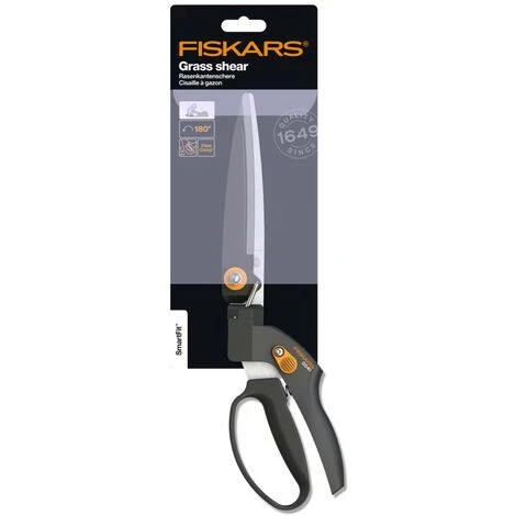 Fiskars GS40 Cisaille à Gazon, Orange/Gris, Lames En Acier Inoxydable Et Aux Poignées En Plastique Renforcé De Fibre De Verre, SmartFit, 1023632 4 Fiskars GS40 Cisaille à Gazon, Orange/Gris, Lames En Acier Inoxydable Et Aux Poignées En Plastique Renforcé De Fibre De Verre, SmartFit, 1023632 – Image 2