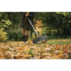 Fiskars Balai à  Feuilles XXL, Largeur 63 Cm, Manche En Aluminium Renforcé, Poignée SoftGrip™, Xact™, 1027036 -Flore Riche Soldes Magasin 10641717 3
