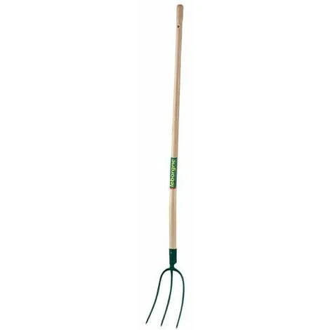 Leborgne Fourche à Foin Douille 3 Dents - 26 Cm - Manche Bois Certifié PEFC 100% 4 Leborgne Fourche à Foin Douille 3 Dents - 26 Cm - Manche Bois Certifié PEFC 100% – Image 2
