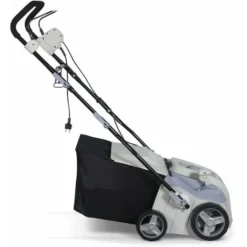 VOLTR - Scarificateur électrique Gazon 1800W - Outil 2en1 Aérateur Et Démousseur Pelouse. 2 Rouleaux : Couteaux Et Griffes. Collecteur 55L -Flore Riche Soldes Magasin 11485467 2