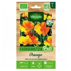 Vilmorin - Eschscholtzia Orange Bio