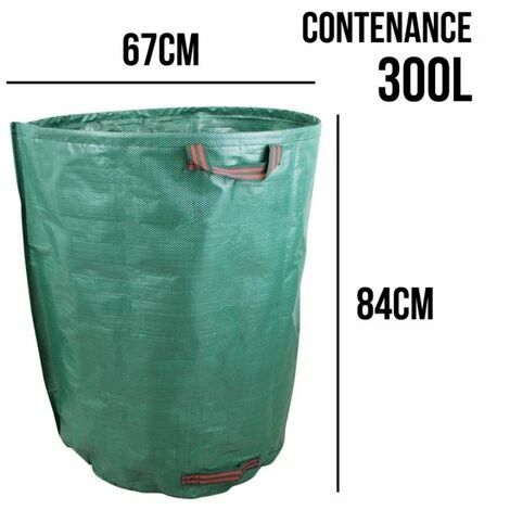 Lot De 3 Sacs De Déchets 300L En PP 150g/m² Autoportants - Linxor 5 Lot De 3 Sacs De Déchets 300L En PP 150g/m² Autoportants - Linxor – Image 3