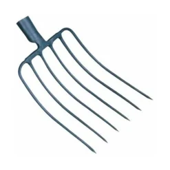 Outils Perrin Fourche à Ensilage 6 Dents Manche Pomme