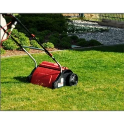 Grizzly Tools Scarificateur électrique, Moteur Turbo Power 1200 W, Largeur De Travail De 31 Cm, Manche Rabattable -Flore Riche Soldes Magasin 13388457 5