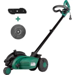 Coupe Bordure électrique Filaire 1200W Ø 19cm, Roues, Confortable, 4700trs/min, Profondeur De Travail 25-38mm, Entretien Simple, Coupe-bordure électrique De BRAST