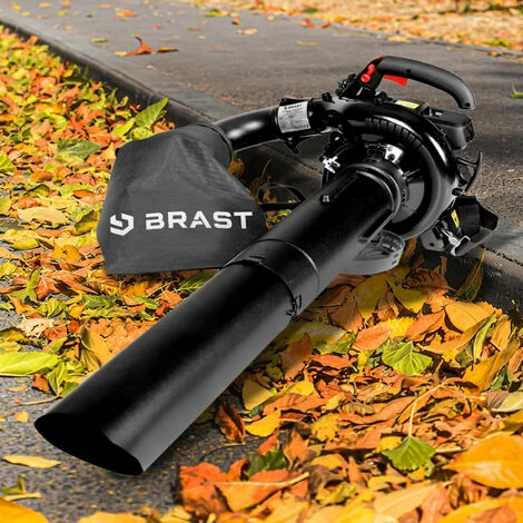 Aspirateur Souffleur Broyeur Thermique - 1000W, 30cc, 3en1 Moteur Essence à 2 temps Léger, Vitesse D'air De 73,6 m/s, Sac 55l - BRAST 3 En 1 Multifonction 3 Aspirateur Souffleur Broyeur Thermique - 1000W, 30cc, 3en1 Moteur Essence à 2 temps Léger, Vitesse D'air De 73,6 m/s, Sac 55l - BRAST 3 En 1 Multifonction