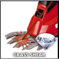 Einhell GC-CG 18 Li-Solo Sans Fil Sculpte-haie, Cisaille à Gazon Sans Batterie, Sans Chargeur 18 V Li-Ion -Flore Riche Soldes Magasin 14479889 4