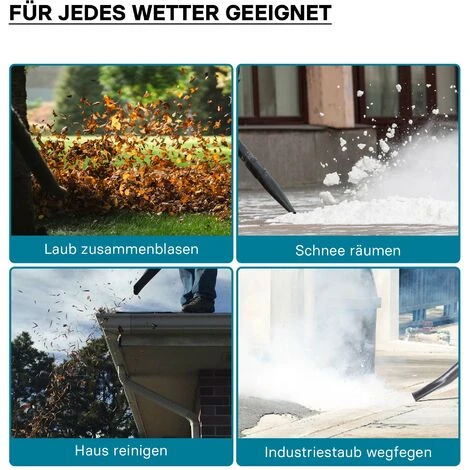 Souffleur De Feuilles Dorsal 1,7 CV Moteur 2 Temps Éléments De Commande Sur Poignée Avec Buses 5 Souffleur De Feuilles Dorsal 1,7 CV Moteur 2 Temps Éléments De Commande Sur Poignée Avec Buses – Image 3