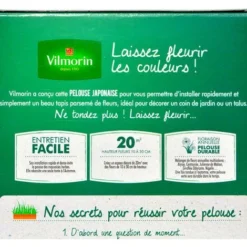 Pelouse Fleurie Japonaise, Gazon Et Mélange De Fleurs. 20 M² -Flore Riche Soldes Magasin 15011082 4