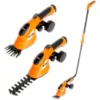 Sculpte Haies Et Cisaille à Gazon 2en1 1.5Ah 3,6V Batterie Chargeur Manche Télescopique Lames En Metal – De BRAST -Flore Riche Soldes Magasin 17527084 1