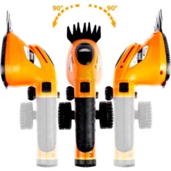 Sculpte Haies Et Cisaille à Gazon 2en1 1.5Ah 3,6V Batterie Chargeur Manche Télescopique Lames En Metal – De BRAST -Flore Riche Soldes Magasin 17527084 5
