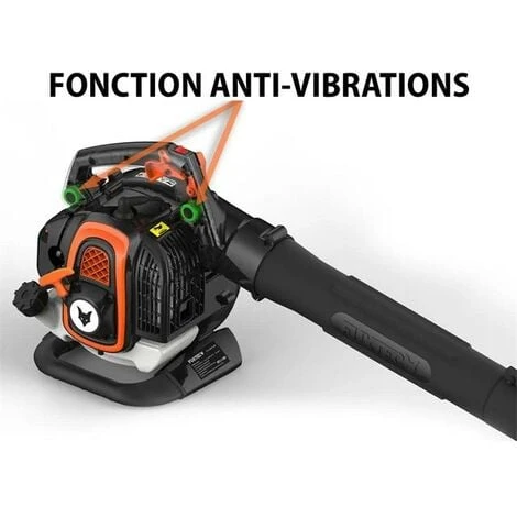 Aspirateur De Feuilles Mortes Thermique - FUXTEC FX-LBS126P - 25,4cm3 3en1 2 Temps Souffleur Broyeur 4 Aspirateur De Feuilles Mortes Thermique - FUXTEC FX-LBS126P - 25,4cm3 3en1 2 Temps Souffleur Broyeur – Image 2