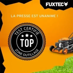 Tondeuse Thermique Autotractée Démarrage électrique 196cm3 51cm - FUXTEC FX-RM5196eS - 6CV 60L -Flore Riche Soldes Magasin 18131915 5