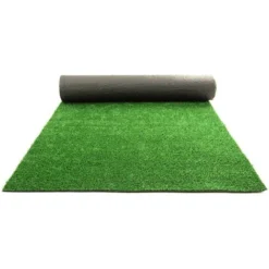 Gazon Synthétique Artificiel 1x10 M 7 Mm D'épaisseur Pour Jardin Et Balcon -Flore Riche Soldes Magasin 18263438 5