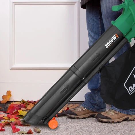 Aspirateur Souffleur Broyeur 3 En 1 Avec Bandoulière - Jardin - Feuilles Papier Branche - Sac 45 Litres 5 Aspirateur Souffleur Broyeur 3 En 1 Avec Bandoulière - Jardin - Feuilles Papier Branche - Sac 45 Litres – Image 3