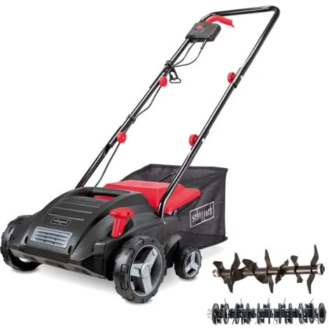 Scheppach - Scarificateur électrique 1500 W 32 Cm Bac De Ramassage 30 L - SC32 3 Scheppach - Scarificateur électrique 1500 W 32 Cm Bac De Ramassage 30 L - SC32