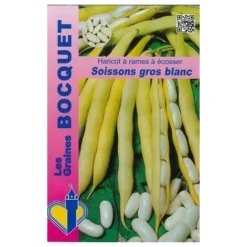 Haricot à Rames Soissons Gros Blanc - 100g