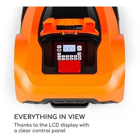 Garden Hero Robot Tondeuse Sans Fil Batterie 180mn Orange 5 Garden Hero Robot Tondeuse Sans Fil Batterie 180mn Orange – Image 3