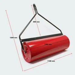 Rouleau à Gazon 100 Cm, Métal Laqué, à Atteler à Un Tracteur Tondeuse -Flore Riche Soldes Magasin 1985505 4