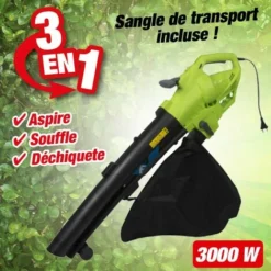 Aspirateur Souffleur De Feuilles - Moteur électrqiue