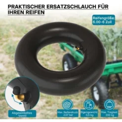 Chambre à Air Pour Pneu De Tracteur à Pelouse 15x6.00-6 Avec Valve Coudée Roue Tondeuse à Gazon 5 Chambre à Air Pour Pneu De Tracteur à Pelouse 15x6.00-6 Avec Valve Coudée Roue Tondeuse à Gazon -Flore Riche Soldes Magasin 2711404 2