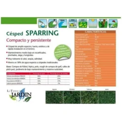 Semences à Gazon Sparring Compact Résistant 1 Kg 5 Semences à Gazon Sparring Compact Résistant 1 Kg -Flore Riche Soldes Magasin 27209952 2