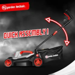 Tondeuse à Gazon électrique 1500W - Largeur De Coupe 37cm - Elem Garden 9 Tondeuse à Gazon électrique 1500W - Largeur De Coupe 37cm - Elem Garden -Flore Riche Soldes Magasin 2746898 3