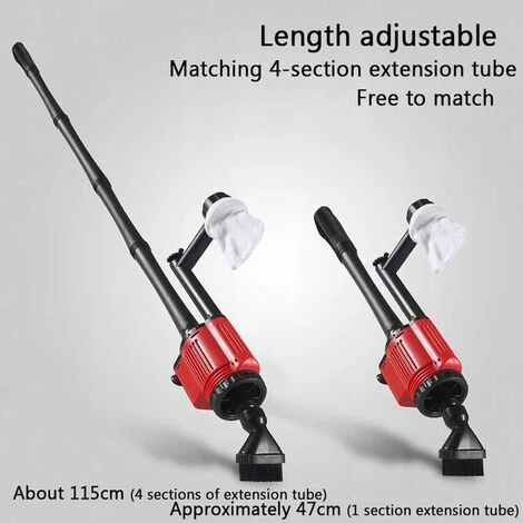 Nettoyeur De Gravier D'Aquarium-changeur D'eau De Nettoyage Automatique D'aquarium, Pompe D'aspiration électrique D'aquarium, Outil De Nettoyage D'excréments De Poisson, Toilette De Lavage De Sable 5 Nettoyeur De Gravier D'Aquarium-changeur D'eau De Nettoyage Automatique D'aquarium, Pompe D'aspiration électrique D'aquarium, Outil De Nettoyage D'excréments De Poisson, Toilette De Lavage De Sable – Image 4