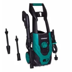 V14-1 Nettoyeur Haute Pression 1400W – 110 Bar, 390L/h, 50° Max. - 7 Accessoires Inclus