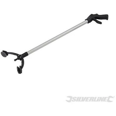 Silverline Pince Ramasse-déchets Expert, 870 Mm, 870 Mm 3 Silverline Pince Ramasse-déchets Expert, 870 Mm, 870 Mm