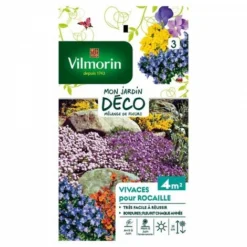 Vilmorin - Fleurs Vivaces Rocaille Mélange