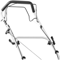 Tondeuse à Gazon Essence 165cc 6cv 4 Temps OHV Moteur Automoteur à Double Tranchant Lame Acier 460mm 18 Hauteur De Coupe Réglable Et Panier D'une Capacité De 55L - Greencut GLM770X -Flore Riche Soldes Magasin 28885720 5