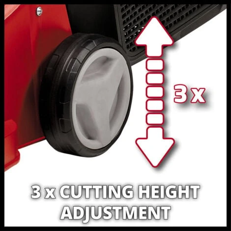 Einhell Tondeuse à Gazon électrique GC-EM 1032 - Largeur De Coupe 32 Cm - Surface : 300m² - 30L 5 Einhell Tondeuse à Gazon électrique GC-EM 1032 - Largeur De Coupe 32 Cm - Surface : 300m² - 30L – Image 3