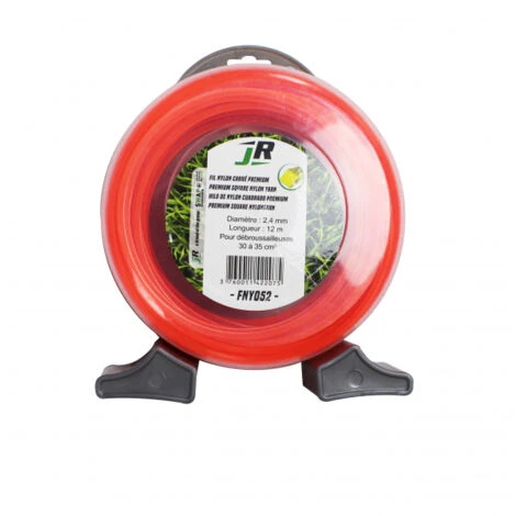JR Fil Nylon 2.4 Mm - Carré - Premium FNY052 3 JR Fil Nylon 2.4 Mm - Carré - Premium FNY052