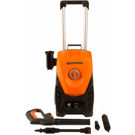 Yard Force Nettoyeur Haute-Pression Avec Canon à Mousse - 130 Bar - 1800w Avec Accessoires EW U13A 4 Yard Force Nettoyeur Haute-Pression Avec Canon à Mousse - 130 Bar - 1800w Avec Accessoires EW U13A – Image 2