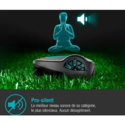 GARDENA SILENO Life 1000. Tondeuse Robot Connectée Bluetooth®. < 1000m². Tond Sous La Pluie. Capteur De Gel. Nettoyage à L’eau. Ultra-silencieuse (15102-26). -Flore Riche Soldes Magasin 33511505 4