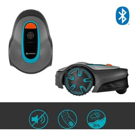 GARDENA SILENO Minimo 500. Tondeuse Robot Connectée Bluetooth® < 500m². Tond Sous La Pluie. Capteur De Gel. Nettoyage à L’eau. Ultra-silencieuse (15202-26). 4 GARDENA SILENO Minimo 500. Tondeuse Robot Connectée Bluetooth® < 500m². Tond Sous La Pluie. Capteur De Gel. Nettoyage à L’eau. Ultra-silencieuse (15202-26). – Image 2