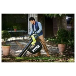 Souffleur Aspiro-broyeur électrique RYOBI 3000W 3en1 RBV3000CESV -Flore Riche Soldes Magasin 3369728 5