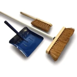 Ensemble Balai Brosse De Ménage D'atelier 1 Balai Coco 29 Cm Avec Manche Acier Gainé Avec Pelle Et Balayette - A L'unité - Balai Coco + Pelle + Balayette -Flore Riche Soldes Magasin 34300357 4