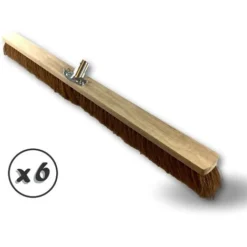 Balai D'atelier Type Cantonnier - Piste Extérieur - Fibres De Coco Naturel - Quantité X 6 - 100 Cm - Sans Manche 9 Balai D'atelier Type Cantonnier - Piste Extérieur - Fibres De Coco Naturel - Quantité X 6 - 100 Cm - Sans Manche -Flore Riche Soldes Magasin 34301313 3