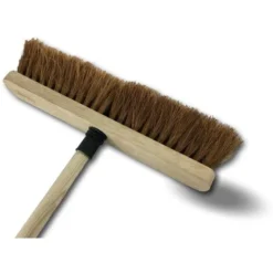 Balai De Ménage En Fibres De Coco Naturel Long 37,5 Cm - A L'unité - Balai Coco 37,5 Cm -Flore Riche Soldes Magasin 34301455 3