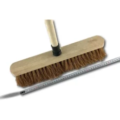 Balai De Ménage En Fibres De Coco Naturel Long 37,5 Cm - A L'unité - Balai Coco 37,5 Cm -Flore Riche Soldes Magasin 34301455 5