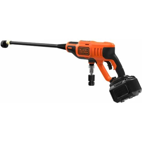 Black & Decker Nettoyeur à Pression 24 Bars Sans Fil Avec Batterie LITHIUM 18V 2Ah BLACK+DECKER BCPC18D1-QW 4 Black & Decker Nettoyeur à Pression 24 Bars Sans Fil Avec Batterie LITHIUM 18V 2Ah BLACK+DECKER BCPC18D1-QW – Image 2