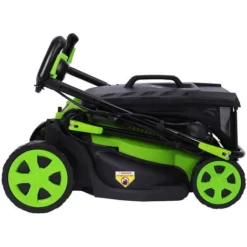 Tondeuse Electrique Sans Fil à Batterie 40V Coupe 40cm Incl. Batteries Et Chargeurs, Sac 45l 60 Min Sans Charge, Réglage Central De Coupe En 6 étapes - Tondeuse Electrique Sans Fil De BRAST -Flore Riche Soldes Magasin 34686549 5