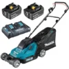 Tondeuse 36V 2X18V Li-Ion 43 Cm + 2 Batteries MAKITA - DLM432PT2 -Flore Riche Soldes Magasin 35212619 1